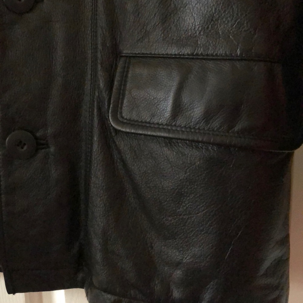 💯 Leather Men’s Jacket - Picture 5 of 8